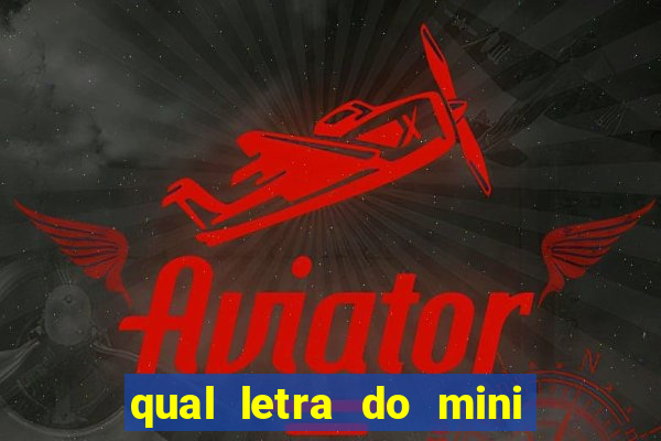 qual letra do mini dolar hoje